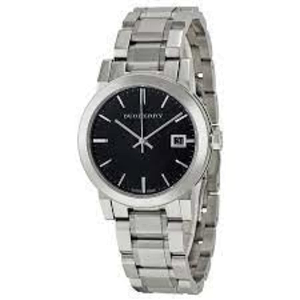 Burberry The City Black Dial Silver Steel Strap Watch for Women - BU9101 Buy Now By Burberry