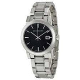 Burberry The City Black Dial Silver Steel Strap Watch for Women - BU9101 Buy Now By Burberry