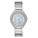 Michael Kors Kerry Mother of Pearl Dial Silver Stainless Steel Strap Watch for Women - MK3395 Buy Now By Michael Kors
