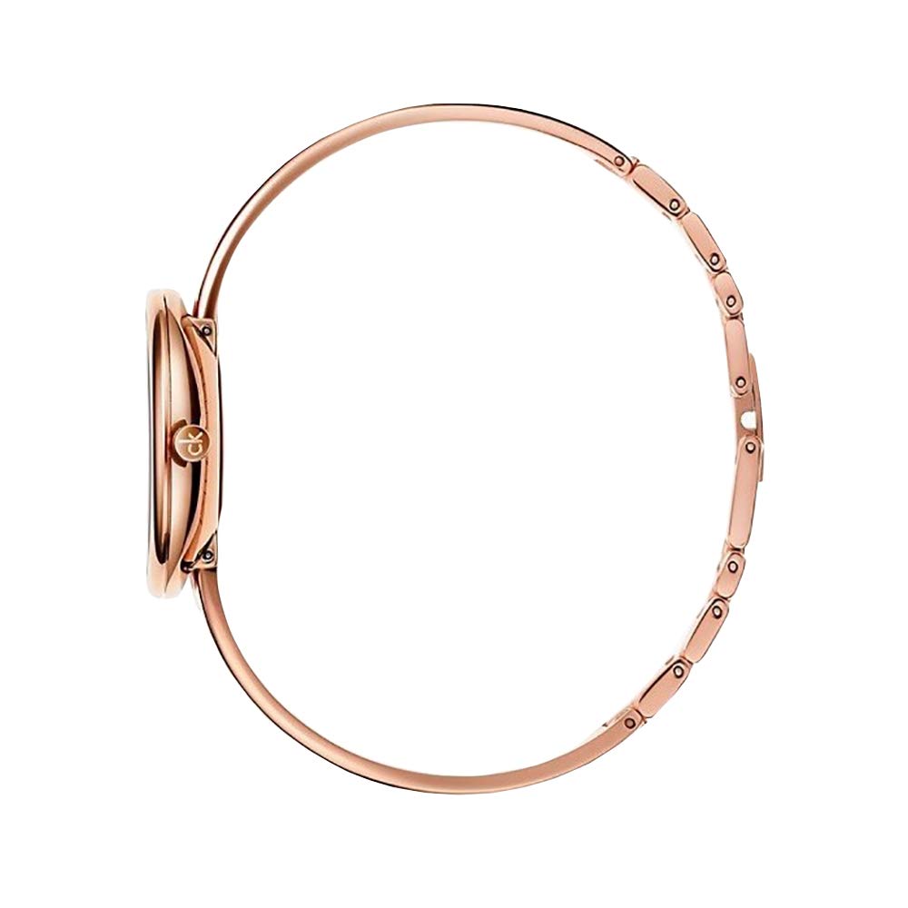 Calvin Klein Seduce Black Dial Two Tone Steel Strap Watch for Women - K4E2N611 Buy Now By Calvin Klein