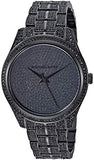 Michael Kors Lauryn Analog Crystals Black Dial Black Steel Strap Watch For Women - MK3980 Buy Now By Michael Kors