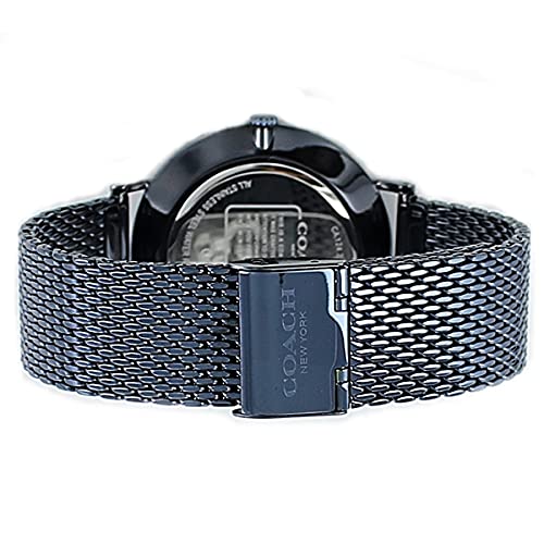 Coach Charles Blue Dial Blue Mesh Bracelet Watch for Men - 14602146 Buy Now By Coach