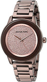 Michael Kors Kinley Brown Dial Brown Steel Strap Watch for Women - MK6245 Buy Now By Michael Kors