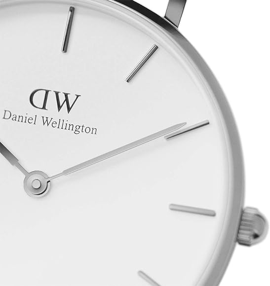 Daniel Wellington Classic Petite York White Dial Black Leather Strap Watch For Women - DW00100188 Buy Now By Daniel Wellington