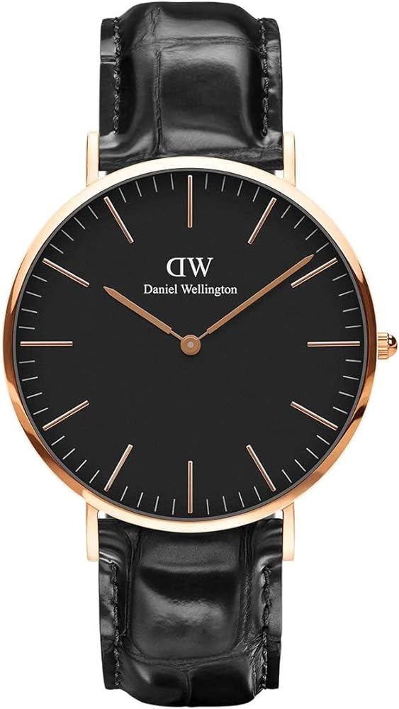 Daniel Wellington Classic Reading Black Dial Black Leather Strap Watch For Men - DW00100129 Buy Now By Daniel Wellington