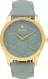 Gucci G Timeless Quartz Blue Dial Blue Leather Strap Watch For Men - YA1264097 Buy Now By Gucci