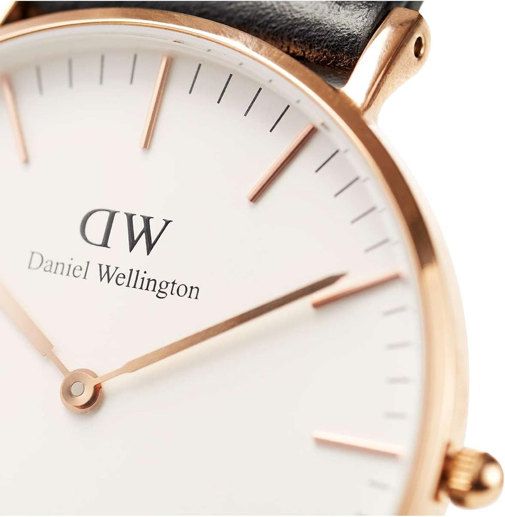 Daniel Wellington Classic Cornwall White Dial Black Nylon Strap Watch For Men - DW00100257 Buy Now By Daniel Wellington