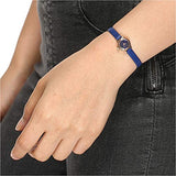 Marc Jacobs Blade Blue Dial Blue Leather Strap Watch for Women - MBM8641 Buy Now By Marc Jacobs