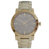 Burberry The City Gold Dial Gold Steel Strap Watch for Women - BU9033 Buy Now By Burberry