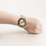 Michael Kors Everest Chronograph Gold Dial Gold Steel Strap Watch for Women - MK5871 Buy Now By Michael Kors