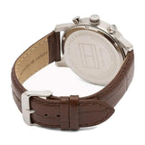 Tommy Hilfiger Kane Chronograph White Dial Brown Leather Strap Watch for Men - 1791400 Buy Now By Tommy Hilfiger