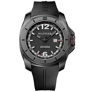 Tommy Hilfiger Windsurf Black Dial Black Rubber Strap Watch for Men- 1791114 Buy Now By Tommy Hilfiger