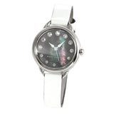 Marc Jacobs Betty Mother of Pearl Black Dial White Leather Strap Watch for Women - MJ1512 Buy Now By Marc Jacobs