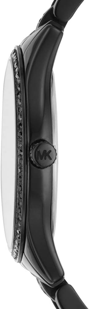 Michael Kors Lauryn Quartz Black Dial Black Steel Strap Watch For Women - MK4337 Buy Now By Michael Kors