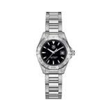 Tag Heuer Aquaracer Professional 200 Quartz Black Dial Silver Steel Strap Watch for Women - WBP1410.BA0622 Buy Now By Tag Heuer