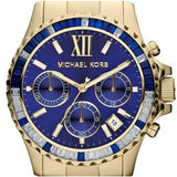 Michael Kors Everest Chronograph Blue Dial Gold Steel Strap Watch for Women - MK5754 Buy Now By Michael Kors
