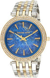 Michael Kors Darci Quartz Blue Dial Two Tone Steel Strap Watch For Women - MK3401 Buy Now By Michael Kors