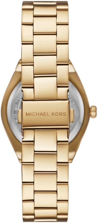 Michael Kors Lennox Three-Hand Gold Dial Gold Steel Strap Watch for Women - MK7500 Buy Now By Michael Kors