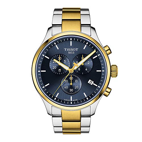 Tissot Chrono XL Classic Blue Dial Two Tone Steel Strap Watch for Men - T116.617.22.041.00 Buy Now By Tissot