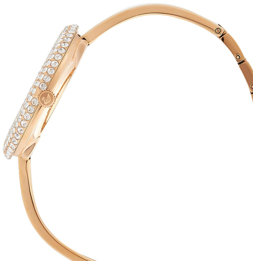 Swarovski Crystal Rose Silver Dial Rose Gold Steel Strap Watch for Women - 5484073 Buy Now By Swarovski
