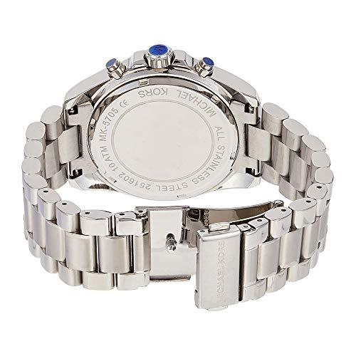 Michael Kors Bradshaw Black Dial Silver Steel Strap Watch for Men - MK5705 Buy Now By Michael Kors