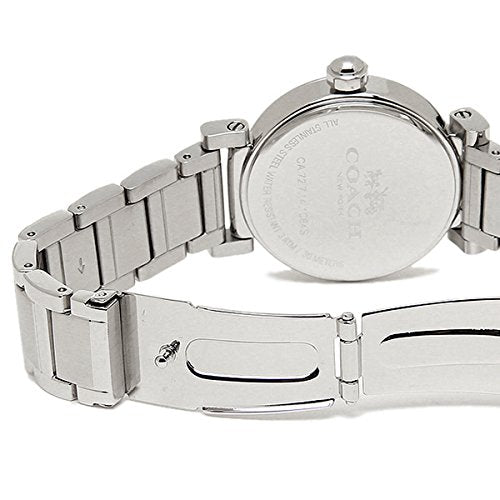 Coach Madison White Dial Silver Steel Strap Watch for Women - 14502396 Buy Now By Coach