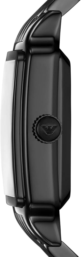 Emporio Armani Meccanico Black Dial Black Steel Strap Watch For Men - AR60058 Buy Now By Emporio Armani