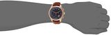 Guess Persuit Chronograph Blue Dial Brown Leather Strap Watch for Men - W0500G1 Buy Now By Guess