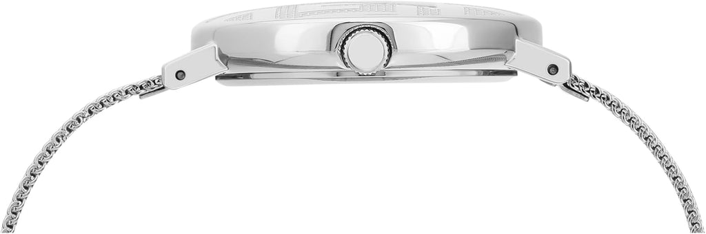 Guess Iconic Quartz Silver Dial Silver Mesh Bracelet Watch For Women - GW0527L1 Buy Now By Guess