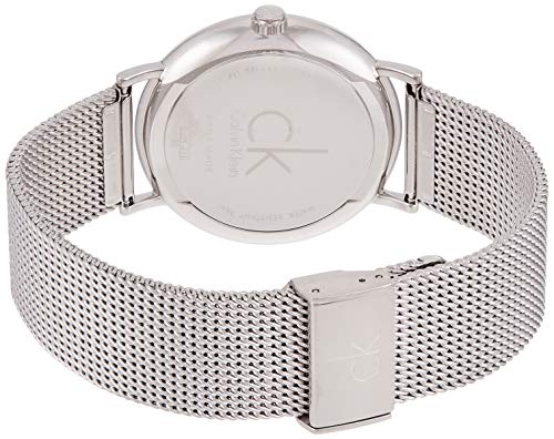 Calvin Klein Surround Silver Dial Silver Mesh Bracelet Watch for Men - K3W21126 Buy Now By Calvin Klein