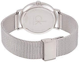 Calvin Klein Surround Silver Dial Silver Mesh Bracelet Watch for Men - K3W21126 Buy Now By Calvin Klein