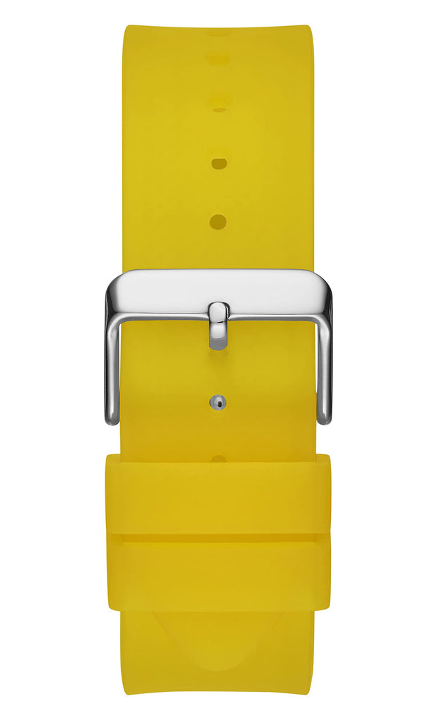 Guess Phoenix Multi Function Black Dial Yellow Rubber Strap Watch for Men - GW0203G6 Buy Now By Guess