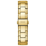 Guess Crystal Clear Analog Gold Dial Gold Steel Strap Watch for Women - GW0470L2 Buy Now By Guess