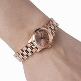 Marc Jacobs Dinky Rose Gold Dial Rose Gold Steel Strap Watch for Women - MBM3200 Buy Now By Marc Jacobs