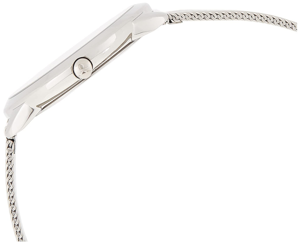 Calvin Klein Minimalist Black Dial Silver Mesh Bracelet Watch for Men - K3M2112X Buy Now By Calvin Klein
