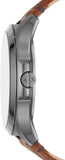 Armani Exchange Hampton Chronograph Grey Dial Brown Leather Strap Watch For Men - AX2414 Buy Now By Armani Exchange