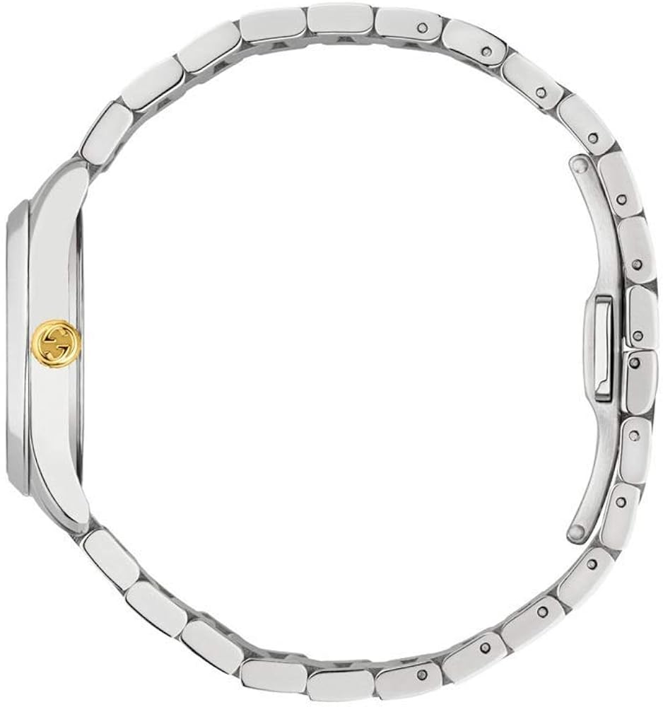 Gucci G Timeless Quartz Mother of Pearl Dial Two Tone Steel Strap Watch For Women - YA1265012 Buy Now By Gucci