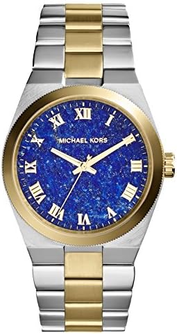 Michael Kors Channing Blue Dial Two Tone Steel Strap Watch For Women - MK5893 Buy Now By Michael Kors