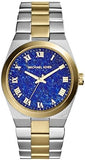 Michael Kors Channing Blue Dial Two Tone Steel Strap Watch For Women - MK5893 Buy Now By Michael Kors