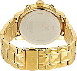 Guess Sunrise Chronograph Gold Dial Gold Steel Strap Watch For Women - W0330L1 Buy Now By Guess