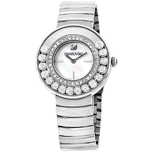 Swarovski Lovely Crystal Mother of Pearl Dial Silver Steel Strap Watch for Women - 1160307 Buy Now By Swarovski