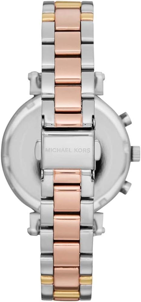 Michael Kors Sofie Chronograph White Dial Two Tone Steel Strap Watch For Women - MK6688 Buy Now By Michael Kors