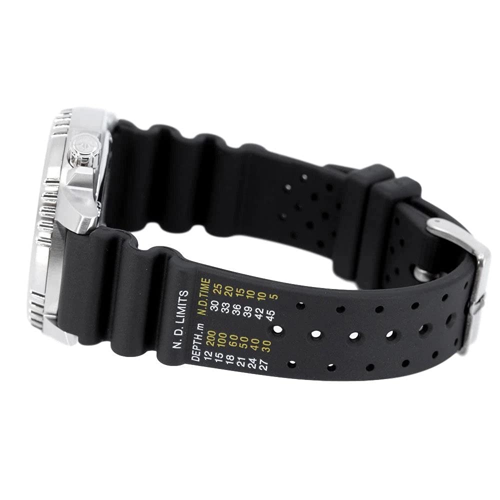 Citizen Eco Drive Promaster Marine Red Dial Black Rubber Strap Watch For Men - BN0159-15X Buy Now By Citizen