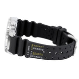 Citizen Eco Drive Promaster Marine Red Dial Black Rubber Strap Watch For Men - BN0159-15X Buy Now By Citizen