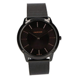 Calvin Klein Minimal Black Dial Black Mesh Bracelet Watch for Men - K3M21421 Buy Now By Calvin Klein