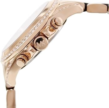 Michael Kors Blair Rose Gold Dial Two Tone Steel Strap Watch For Women - MK5859 Buy Now By Michael Kors