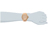 Fossil Cecile Rose Gold Dial Rose Gold Steel Strap Watch for Women - AM4511 Buy Now By Fossil