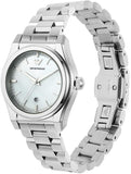 Emporio Armani Federica Mother of Pearl Dial Silver Steel Strap Watch For Women - AR11557 Buy Now By Emporio Armani