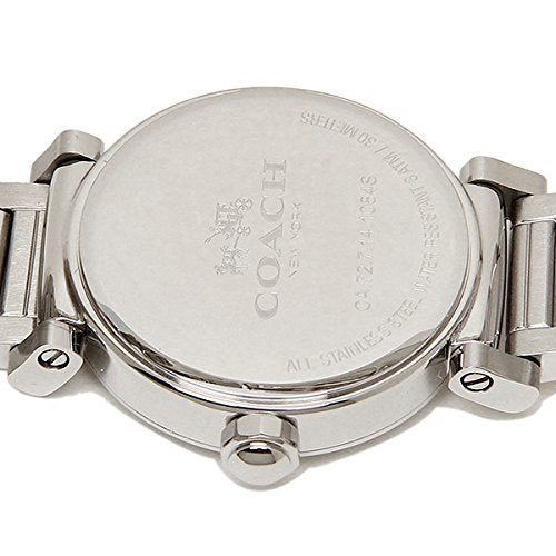 Coach Madison White Dial Silver Steel Strap Watch for Women - 14502396 Buy Now By Coach