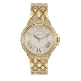 Michael Kors Camile Analog White Dial Gold Steel Strap Watch for Women - MK4801 Buy Now By Michael Kors